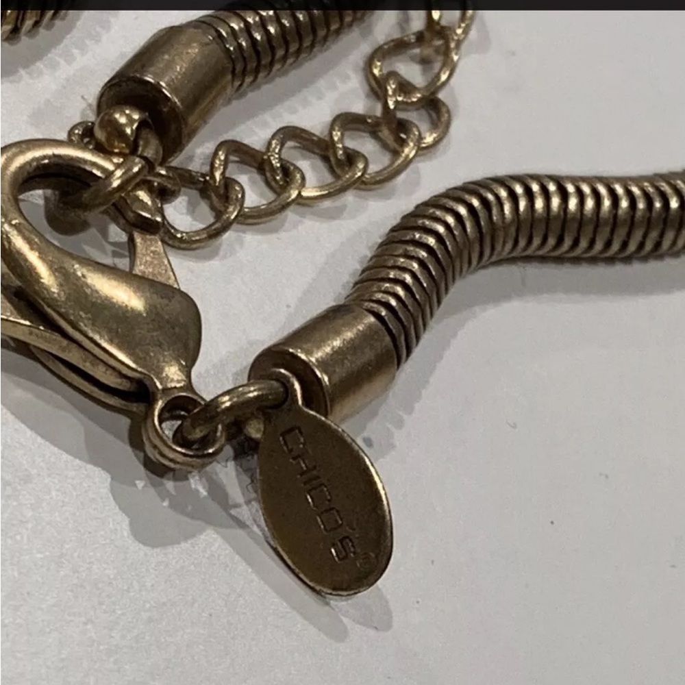 Multicolored Stone Fall Statement Necklace - image 8